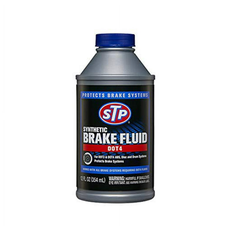 STP 17921 Synthetic DOT 4 Brake Fluid, 12 fl oz, Ounces
