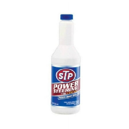 STP 66046 Power Steering Fluid Plus Stop Leak, 12 Oz, Each