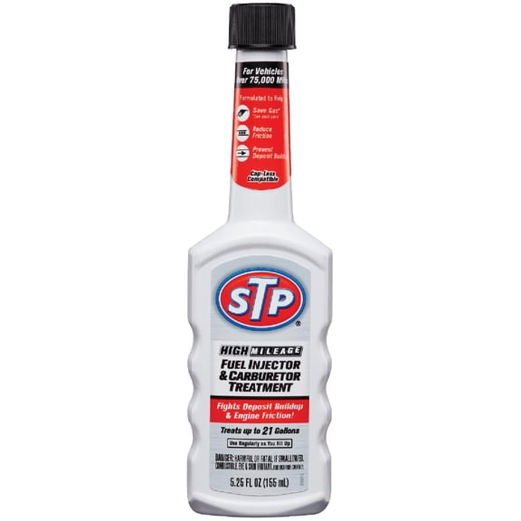 STP 78571 5.25 Ounce Fuel Injector & Carburetor Treatment + Upper Cylinder Lubricant (5.25 fl. oz.)