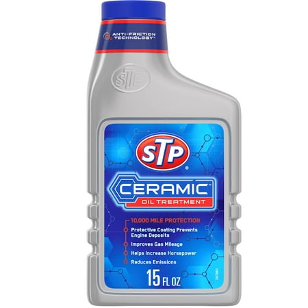 STP Ceramic Oil Treatment Deposits Motor Oil, 15 oz