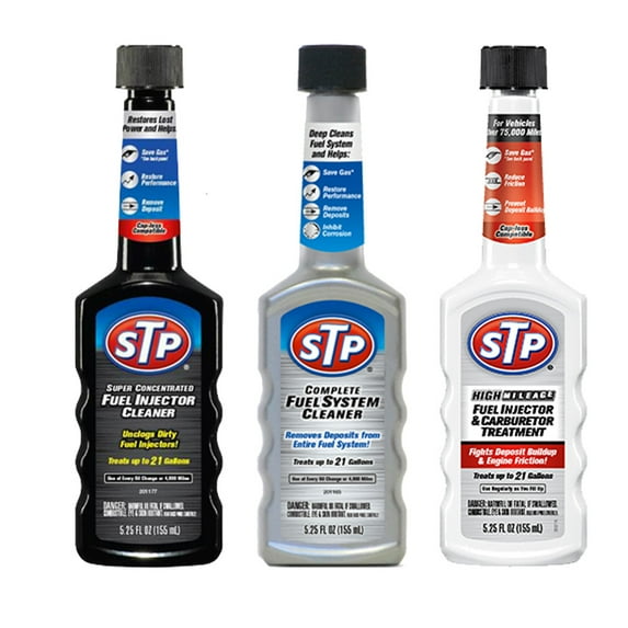 STP Complete Fuel System Cleaner Automotive Additive, 16 Ounce