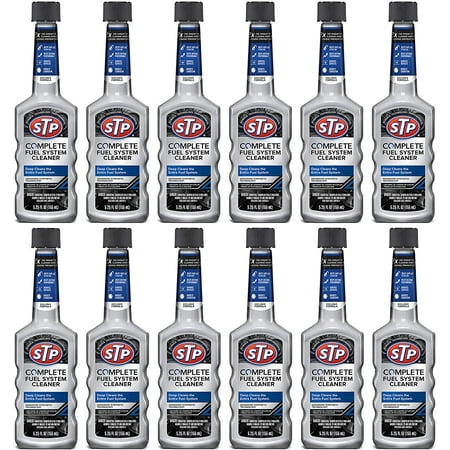 STP Fuel System Cleaner and Stabilizer, Advanced Synthetic Technology, 5.25 Fl Oz (12 Pack)