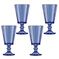 thumbnail image 1 of STP GOODS Vintage Style Shot Glass Set of 4 pcs 1.7 fl oz (50 ml) Lafitnik Blue Shot Glasses with Stem for Whiskey Vodka Tequila Sherry Glasses Glass Barware, 1 of 7