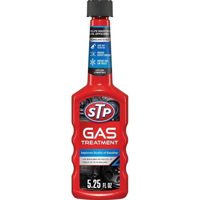 STP Gas Treatment, Fuel Intake System Cleaner, Bottles, 5.25 Fl Oz