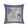thumbnail image 1 of STPgoods Lavender Garden Tapestry Throw Pillow with Insert 18x18" (45x45 cm) Decorative Couch and Sofa Cushion for Living Room Bedroom Square Pillowcase, 1 of 9