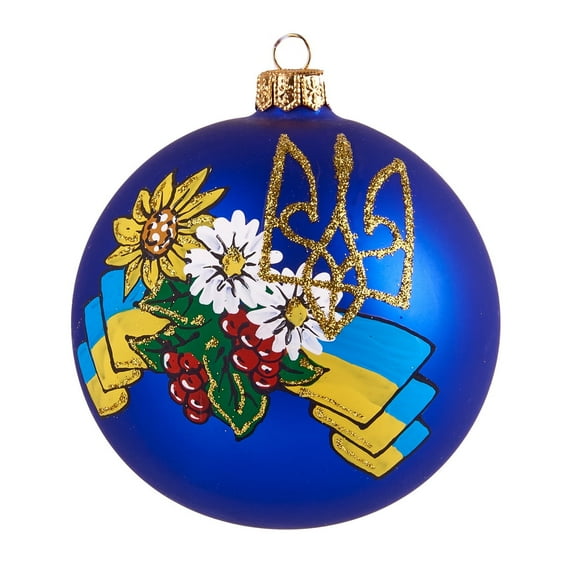 STP Goods Ukraine Flag Christmas Ornament