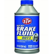 STP Heavy Duty DOT 3 12 Fl oz Brake Fluid, 50000 mile