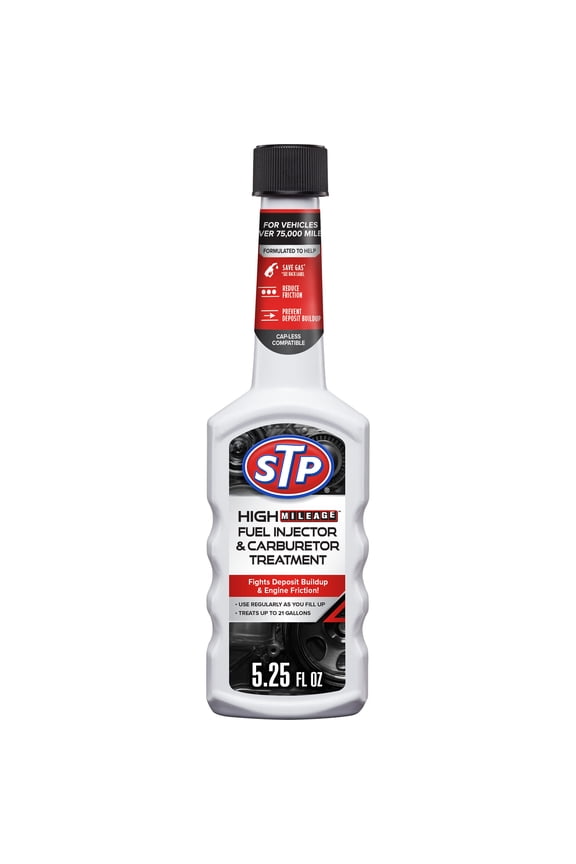 High Mileage Fuel Injector Cleaner and Carburetor Cleaner