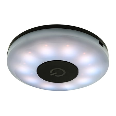 STP Home/Auto Interior LED Tap Light, 3 Unique Modes, Magnetic Plate Mount, Rechargeable