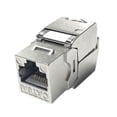thumbnail image 1 of STP Masked RJ45 Keystones Coupler Cat6A Zincs Metal High Speed Data Module, 1 of 9
