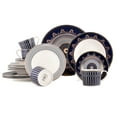 thumbnail image 1 of STP Porcelain J-229567, Noble Cobalt Bone China Dinnerware Set of 20, Service for 4, 1 of 4