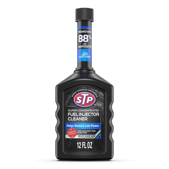 STP Super Concentrated Fuel Injector Cleaner - 12 FL OZ