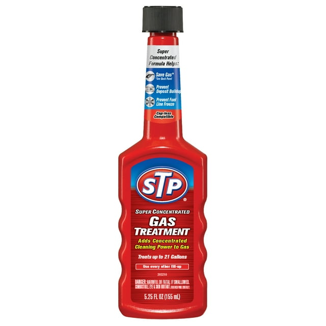 STP Super Concentrated Gas Treatment - 5.25 fl oz Bottle - Walmart.com