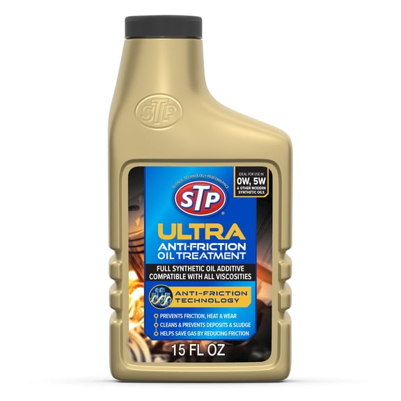 STP Ultra Anti-Friction Full Synthetic Oil Treatment, 15 fl oz