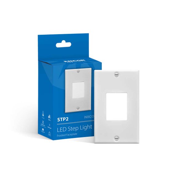 STP2 Frosted White LED Step Light