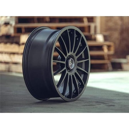 STPFG-98558-45 19 x 8.5 & 5x108-112 Bolt Pattern 45 mm ET 73.1 mm Center Bore Podium Frosted Graphite Wheel