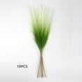 thumbnail image 1 of STPToys 10 Pcs Faux Pampas Grass Fluffy Fake Pompas Floral Home Decoration,Artificial Pompous Grass Branches for Floor Vase Fillers,Wedding Decor - Green, 1 of 8