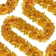 thumbnail image 1 of STPToys 118 inch Tinsel Garland Decoration,Glitter Shiny Metallic Tinsel Twist Garland Ornaments for Party Holiday Wedding Birthday Tree Wall - Gold, 1 of 7