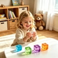 thumbnail image 1 of STPToys 4 Pack Ice Cube Squeeze Blocks, Soft Slow Rebound Anxiety Relief Accessory, Great For Birthday Gifts, Party Favors, Classroom Rewards, 1 of 6
