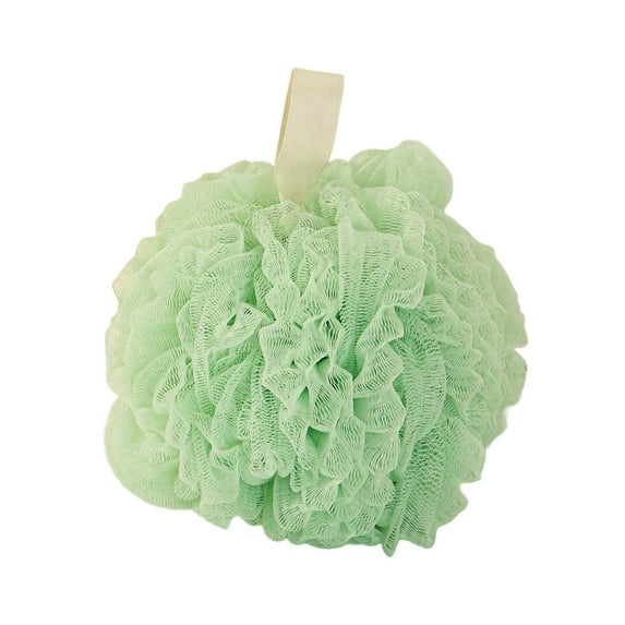 STPToys Bath Sponge Shower Loofahs for Bathroom,Mesh Pouf Bath Scrunchies Body Wash Puff Shower Puff - Green