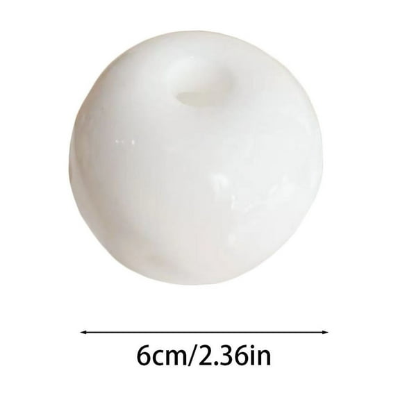 STPToys Blank Empty Ball Crafts Toys for Age 3+,Sensory Fidget Toys for Anxiety Stress Relief Hollow Rubber Shell Making Stress Balls - 2.36 inch