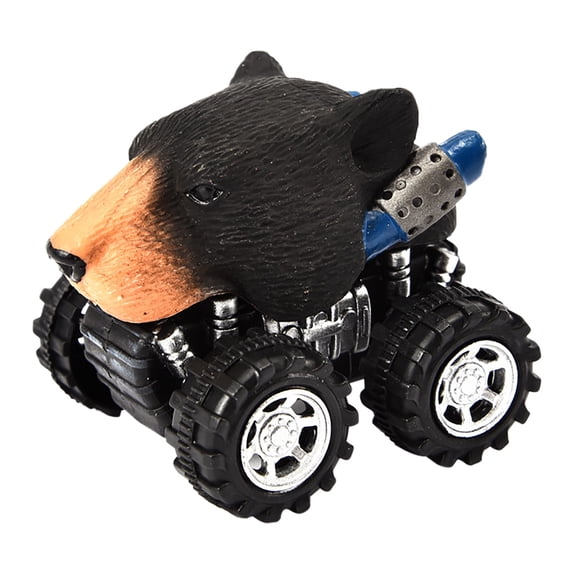 STPToys Car Toys for 2 3 4 5,Bear Truck Toys for 2-6 Push and Go Cars Toys Christmas Birthday Gifts - Bear