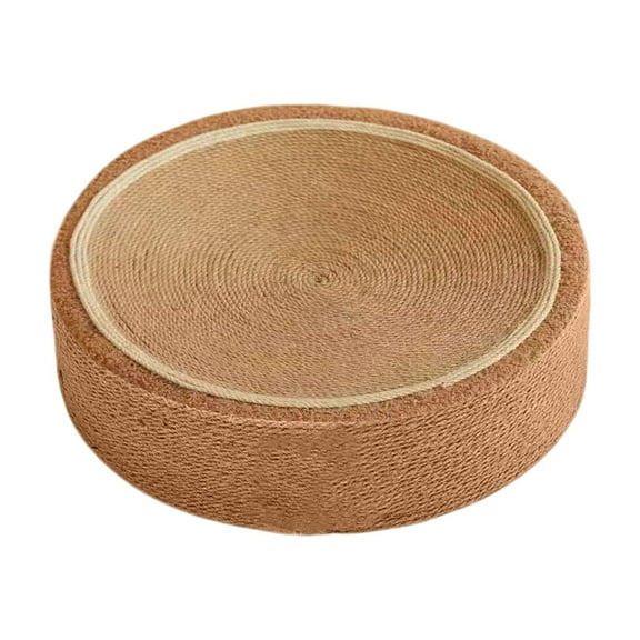 STPToys Cat Scratcher Cardboard Bed Lounge Couch for Indoor Cats Round Shape 15.3 inch,Kitty Cat Scratching Pad Recycle Corrugate Scratcher Toys