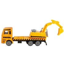 STPToys Construction Cars Toys Engineering Truck Toys for 3 ,Heavy Duty Construction Vehicles Toys Birthday Gifts - Excavator