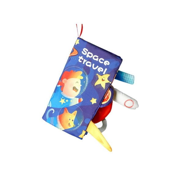 STPToys Crinkle Cloth Touch Feel Toys for 0-3 Month,Tummy Time Toy High Contrast Sensory Toys 6 to 12 Months,Shower Birthday Gifts