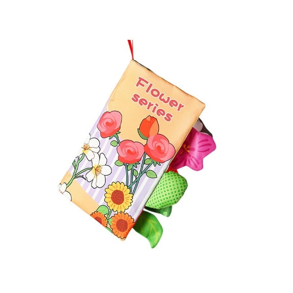 STPToys Crinkle Cloth Touch Feel Toys for 0-3 Month,Tummy Time Toy High Contrast Sensory Toys 6 to 12 Months,Shower Birthday Gifts