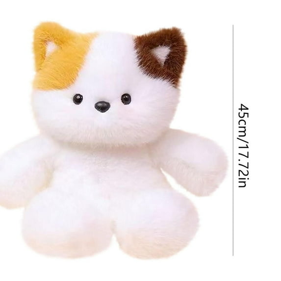 STPToys Cute Cat Stuffed Animal Plush Toy,Adorable Chubby Plush Doll Hugging Bedtime Accompany Toys Birthday Gift