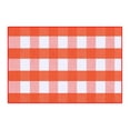 thumbnail image 1 of STPToys Fall Outdoor Rug Buffalo Plaid Front Door Mat Orange Check Layered Doormats for Front Porch/Farmhouse/Entryway/Patio, 1 of 7