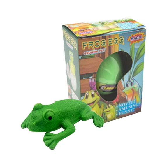 STPToys Hatching Growing Frog Egg Grow in Water Toys Frog Game Animals Soaked in Water Birthday Gifts Party Favors