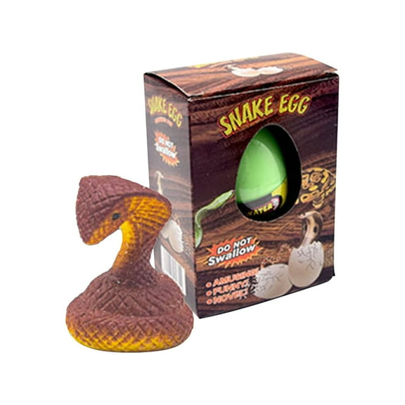 STPToys Hatching Growing Snake Egg Grow in Water Toys Snake Game Animals Soaked in Water Birthday Gifts Party Favors