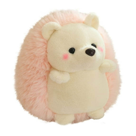 STPToys Hedgehog Cute Stuffed Animal Plush Toy,Adorable Soft Hedgehog Toy Plushies Companion Dolls Birthday Gifts - Pink
