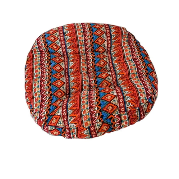 STPToys Meditation Floor Pillow,Round Large Pillows Seating for Adults Tufted Corduroy Cushion for Living Room Tatami