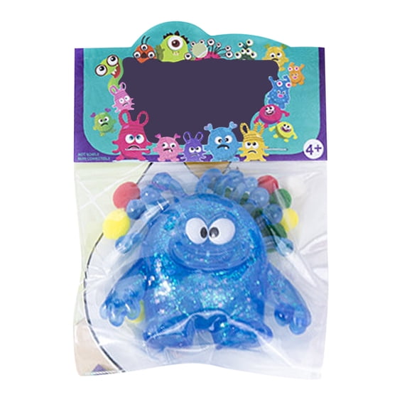 STPToys Monster Decompression Gadget, Soft Squeezable Stress Relief Accessory in Random Color, Ideal Party Favors, Classroom Prizes and Event Reward Supplies