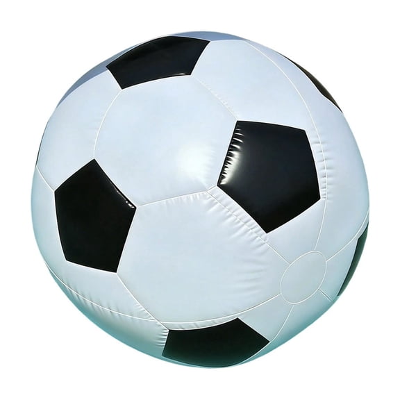 STPToys PVC Inflatable Football Beach Ball, Stress Relief Relaxation Ball, Lightweight Outdoor Summer Game, Perfect for Party Favors and Event Rewards