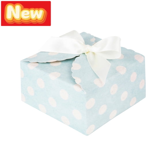 STPToys Small Gift Boxes With Ribbon Bows Multicolor Treat Box For Holiday Party Supplies Small Present Wrapping Favor Decor