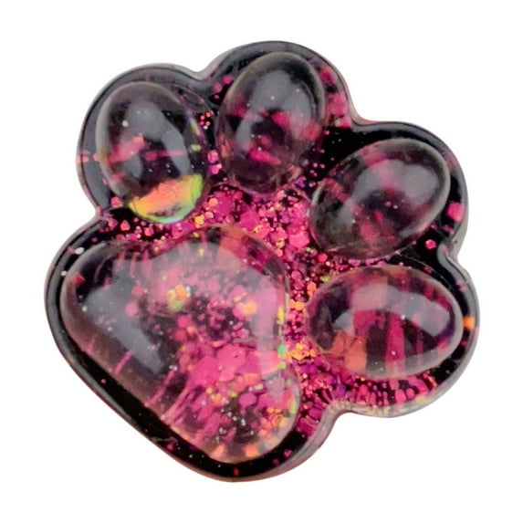 STPToys Taba Cat Paw Squishy Toys for Adults,Super Soft Squishy Toys for Stress Relief Squeeze Fidget Toys - Red