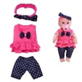 thumbnail image 1 of STPToys oll Clothes and Accessories Gift for 10-12 Inch Dolls,Doll Clothes Outfits for 3+ Years Old Christmas Gift - Purple, 1 of 7