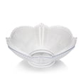 thumbnail image 1 of STPgoods Clear Acrylic Fruit Bowl Ribbed Decorative Plastic Serving Bowl, 1 of 2