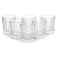 thumbnail image 1 of STPgoods Old Fashioned Glasses Set of 6 Whiskey Glasses Set Drinking Glasses 11.15 fl oz Clear Glass Short Tumblers, 1 of 7