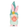 thumbnail image 1 of STPgoods Pastel Gnome Easter Figurine 12" (30.5 cm) Fabric Easter Decoration Standing Decoration Easter Collectible Figurine Holiday Decor Tabletop Favor Figurine, Blue, 1 of 7