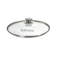 thumbnail image 1 of STPgoods Tempered Glass Lid with Stainless Steel Rim and Handle 7.1" (18 cm) Glass Pot Skillet and Pan Lid Replacement Cover with Steam Vent for 7.1 inch Cookware Lid for Frying Pan, 1 of 1