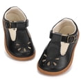 thumbnail image 1 of STQ Toddler Girls Dress Ballet Shoes Baby Kids Princess Wedding Non-Slip Comfortable Cut Mary Jane Flats Christmas Birthday Party Black Toddler 8, 1 of 9