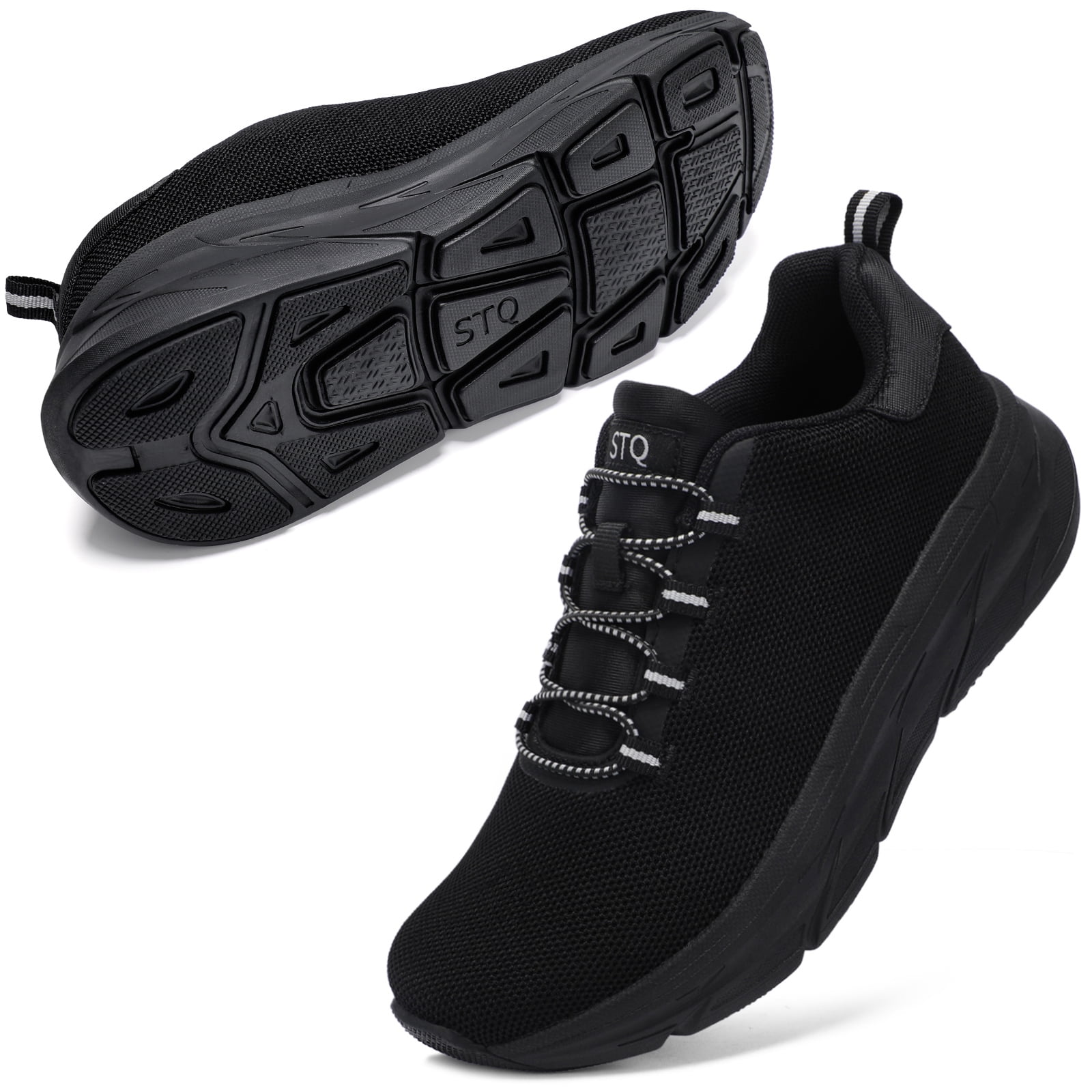 STQ Women's Walking Shoes Slip on Cushioned Breathable Sneakers All — free download