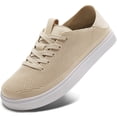 thumbnail image 1 of STQ Womens Casual Shoes Breathable Women's Fashion Sneakers Lightweight Slip on Travel Shoe for Women with Fold-Down Heel Beige Size 9, 1 of 7