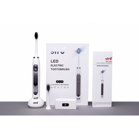 STR8 LED Electric Toothbrush (White)