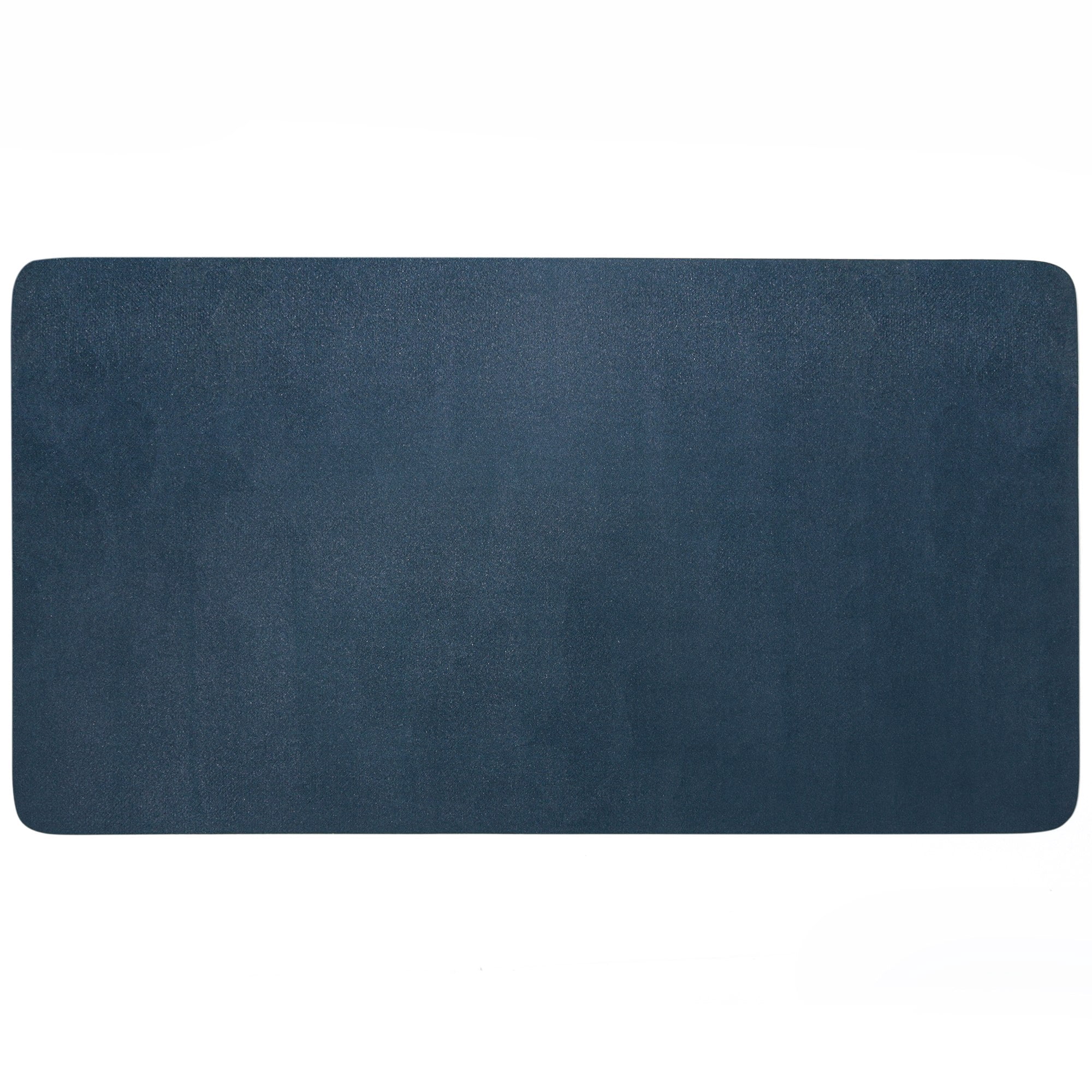 STRABELLA: Dish Drying Mat - 17x31", Navy Blue - Super Water Absorbent, Quick Dry Foam, Multi-Purpose, Kitchen Countertops, Non-Slip, Machine Washable
